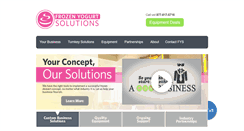 Desktop Screenshot of frozenyogurtsolutions.com