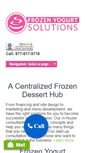 Mobile Screenshot of frozenyogurtsolutions.com